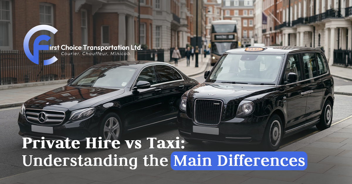 Private Hire vs Taxi
