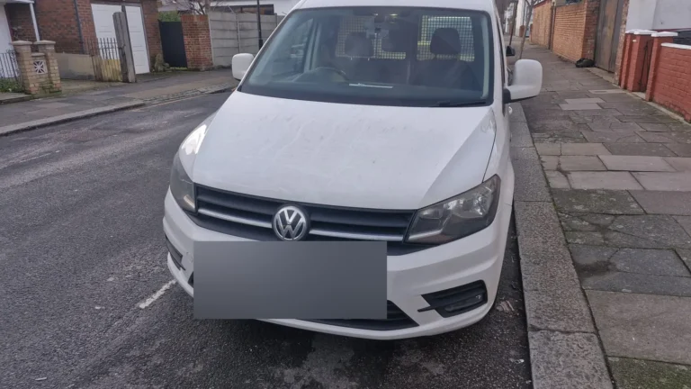 First Choice Transportation VW Caddy small van in Southgate, North London
