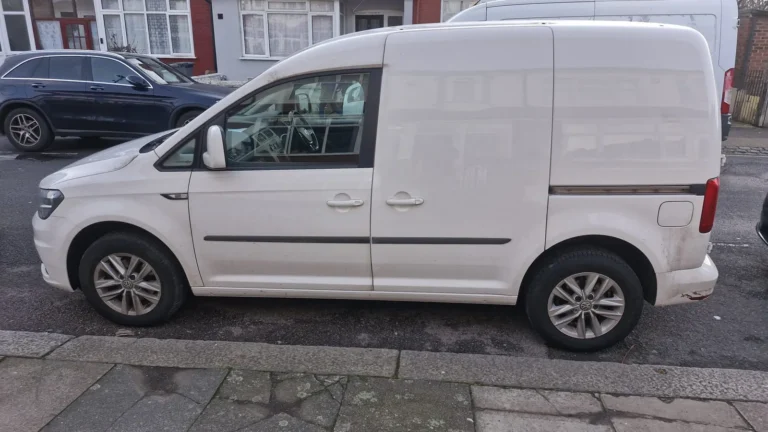First Choice Transportation VW Caddy small van used for courier work in London